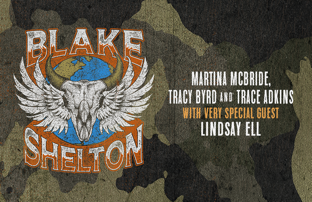 NEW DATE – Blake Shelton “Friends and Heroes 2021” TOUR