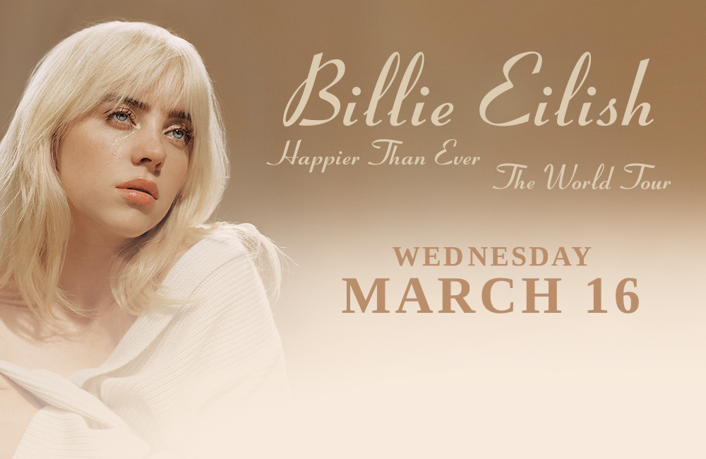 BILLIE EILISH AT CHI HEALTH CENTER OMAHA ON MARCH 16, 2022